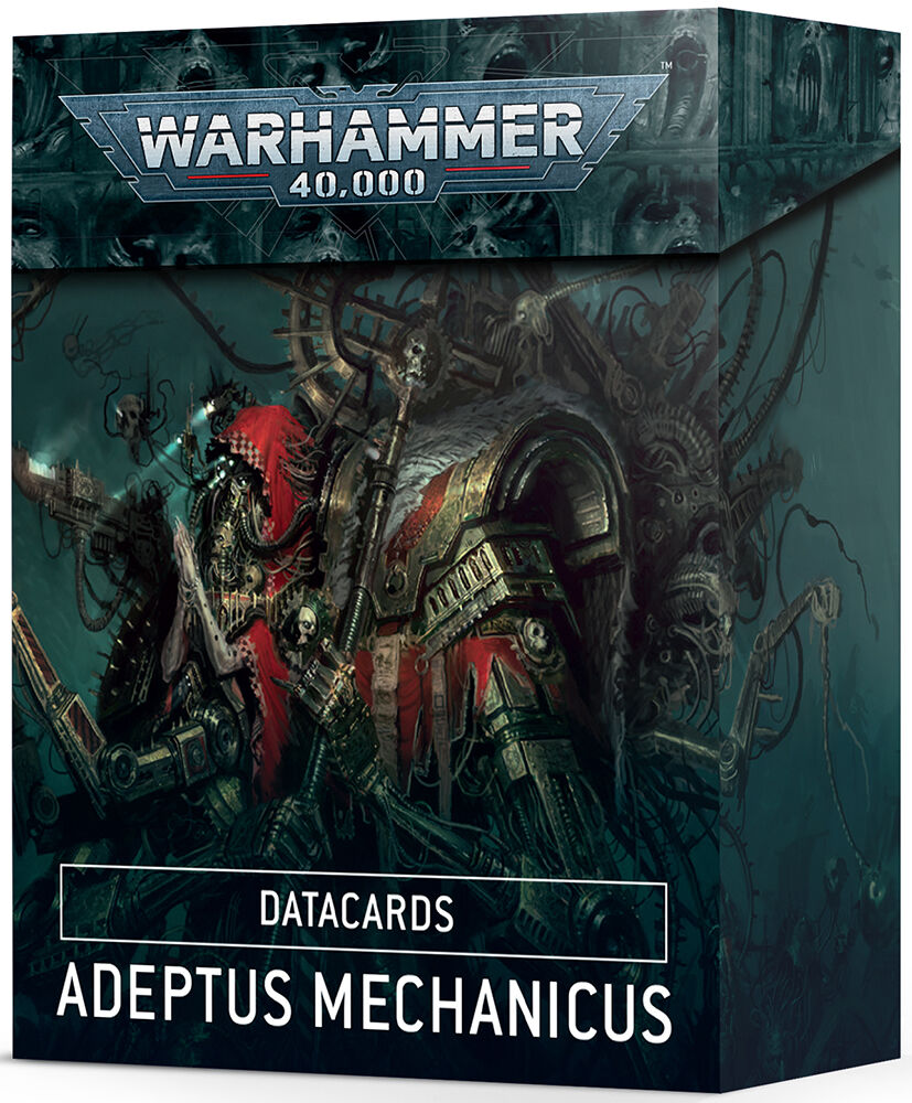 Adeptus Mechanicus Datacards Warhammer 40K