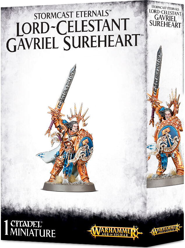 Stormcast Eternals Gavriel Sureheart Warhammer Age of Sigmar Lord-Celestant