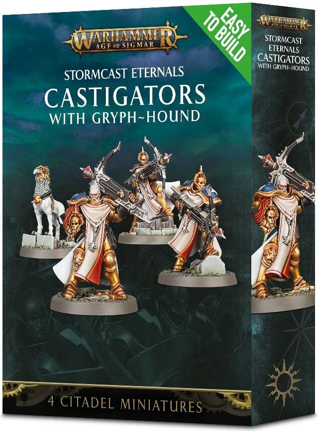 Stormcast Eternals Castigators ETB Easy to Build - With Gryph-Hound