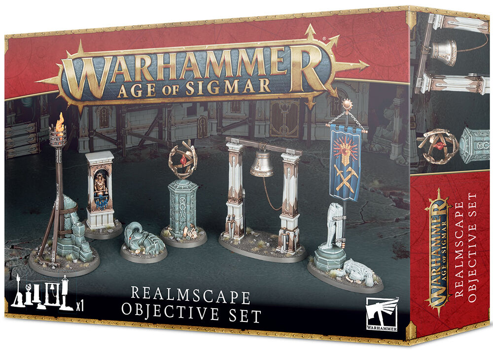 Age of Sigmar Realmscape Objective Set Warhammer Age of Sigmar