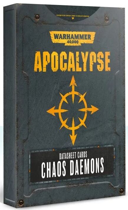 Apocalypse Datasheets Chaos Daemons Warhammer 40K