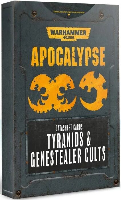 Apocalypse Datasheets Tyranids/Genesteal Warhammer 40K