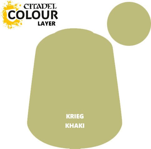 Citadel Paint Layer Krieg Khaki 12ml