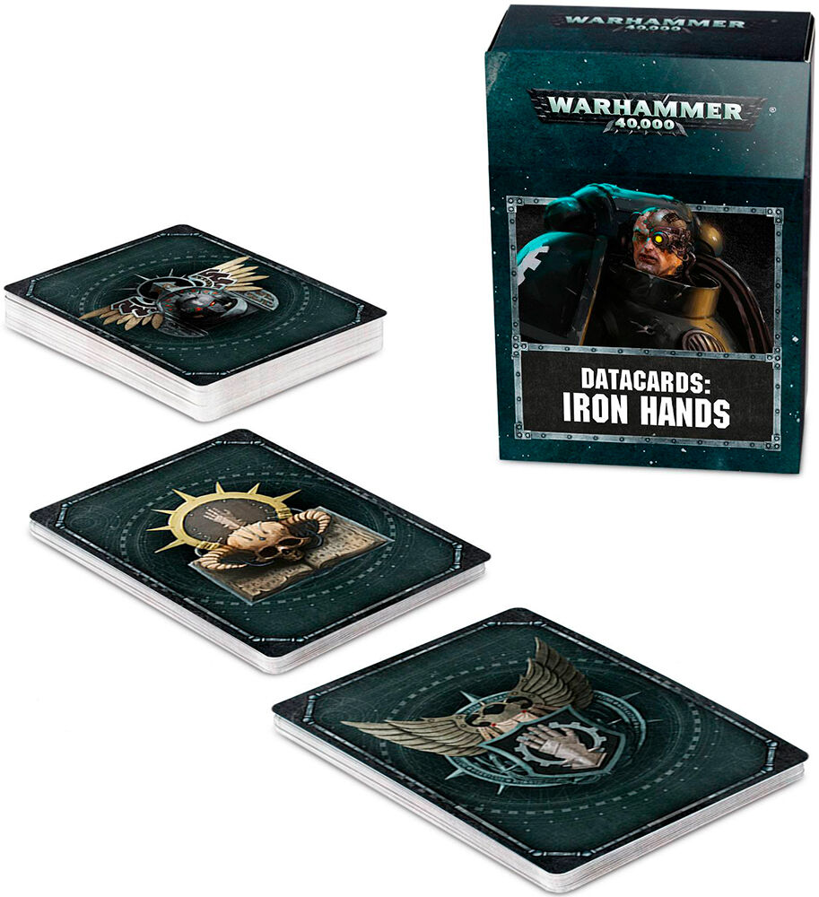 Iron Hands Datacards Warhammer 40K