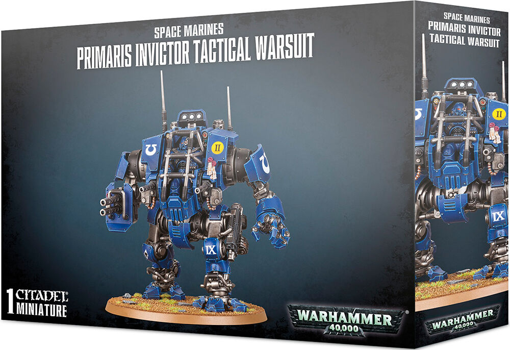 Space Marines Primaris Invictor Tactical Tactical Warsuit - Warhammer 40K