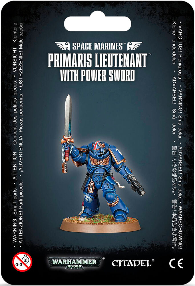 Space Marines Primaris Lieutenant (2019) With Power Sword - Warhammer 40K