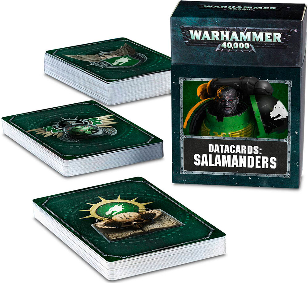 Salamanders Datacards - 2019 Edition Warhammer 40K