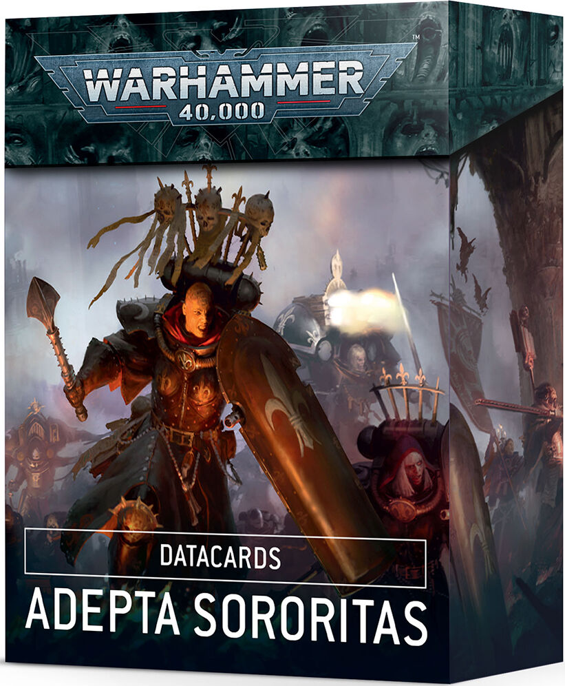 Adepta Sororitas Datacards Warhammer 40K