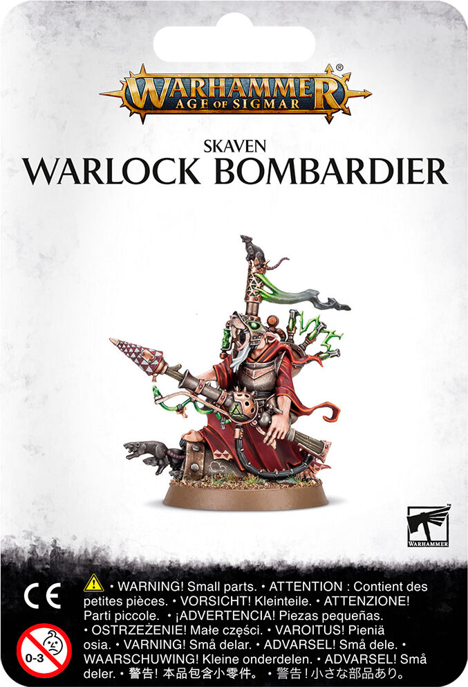 Skaven Warlock Bombardier Warhammer Age of Sigmar