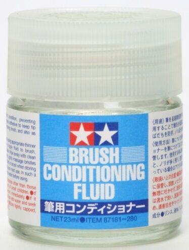 Tamiya Brush Conditioning Fluid 23ml Brush restorer