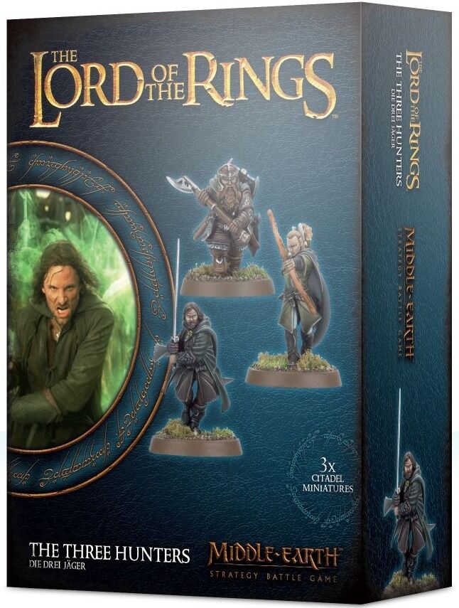 Lord of the Rings The Three Hunters Middle-Earth Strategy Battle Game