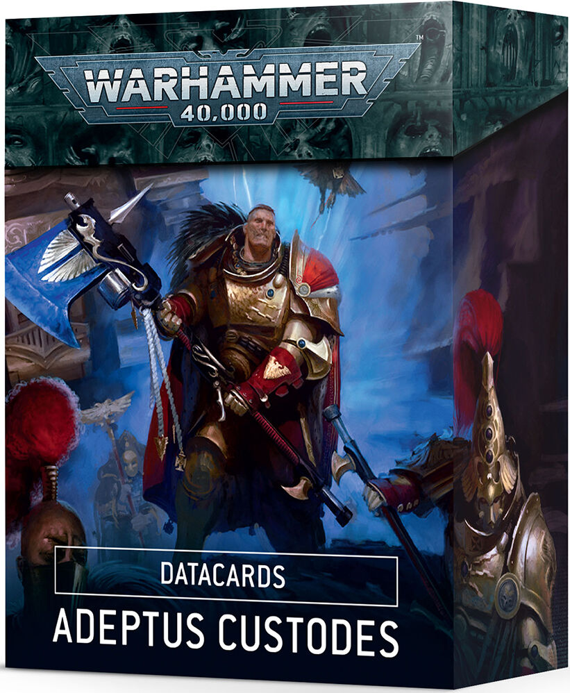 Adeptus Custodes Datacards Warhammer 40K