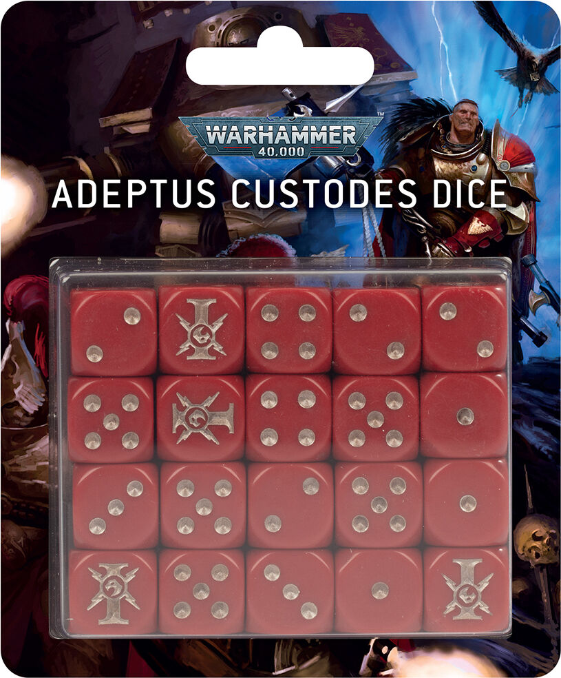 Adeptus Custodes Dice Warhammer 40K