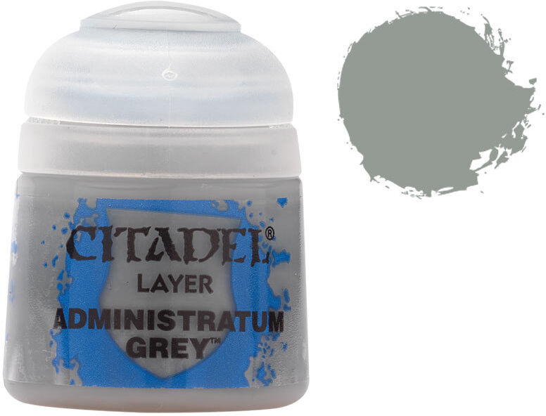 Citadel Paint Layer Administratum Grey (Også kjent som Fortress Grey)