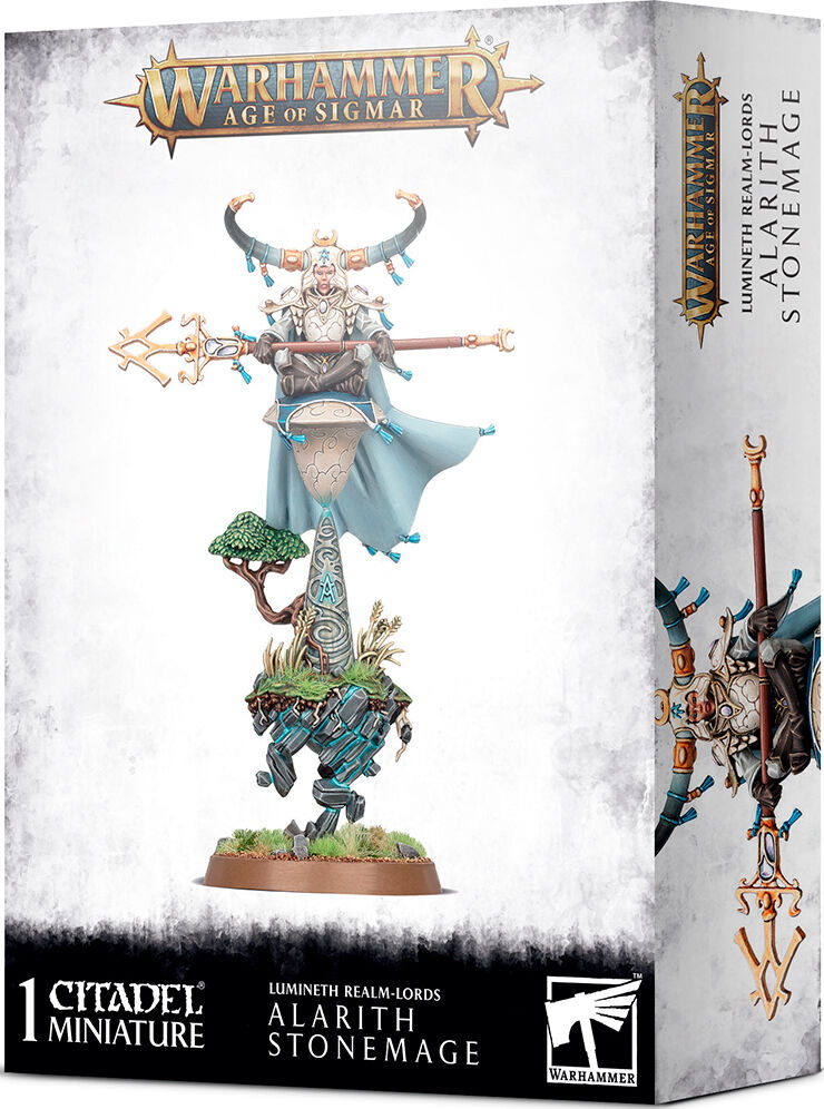 Lumineth Realm Lords Alarith Stonemage Warhammer Age of Sigmar