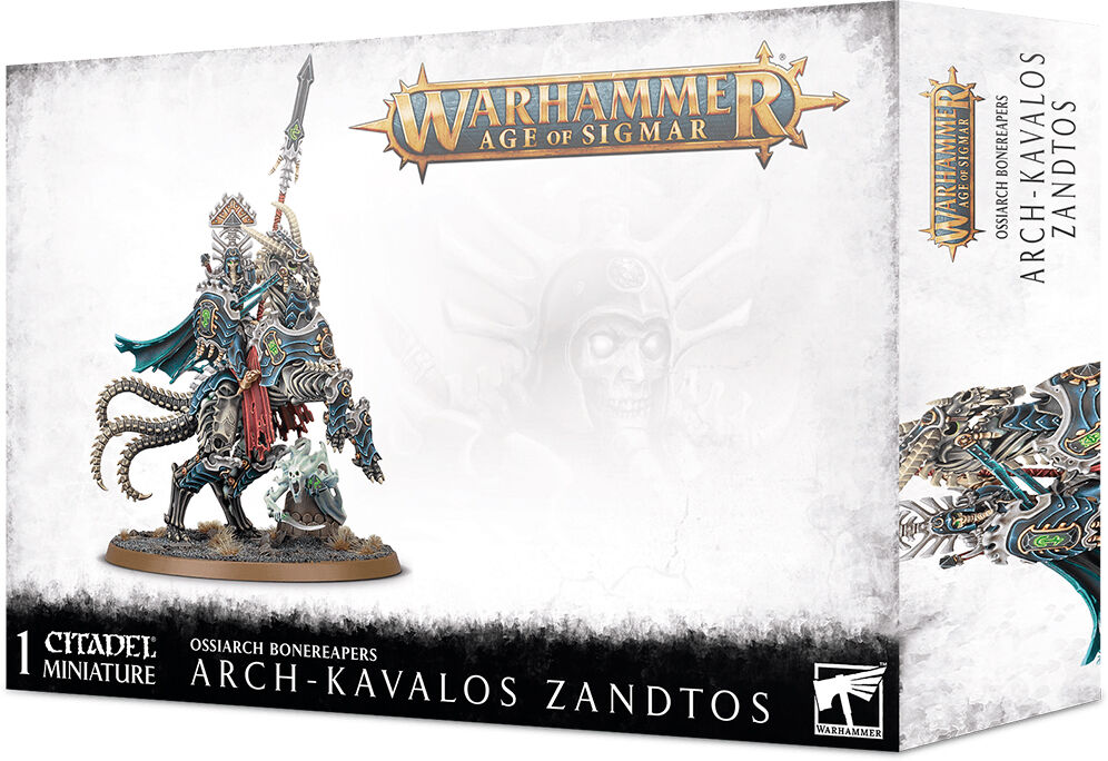 Ossiarch Bonereapers Arch-Kavalos Zandto Warhammer Age of Sigmar - Zandtos