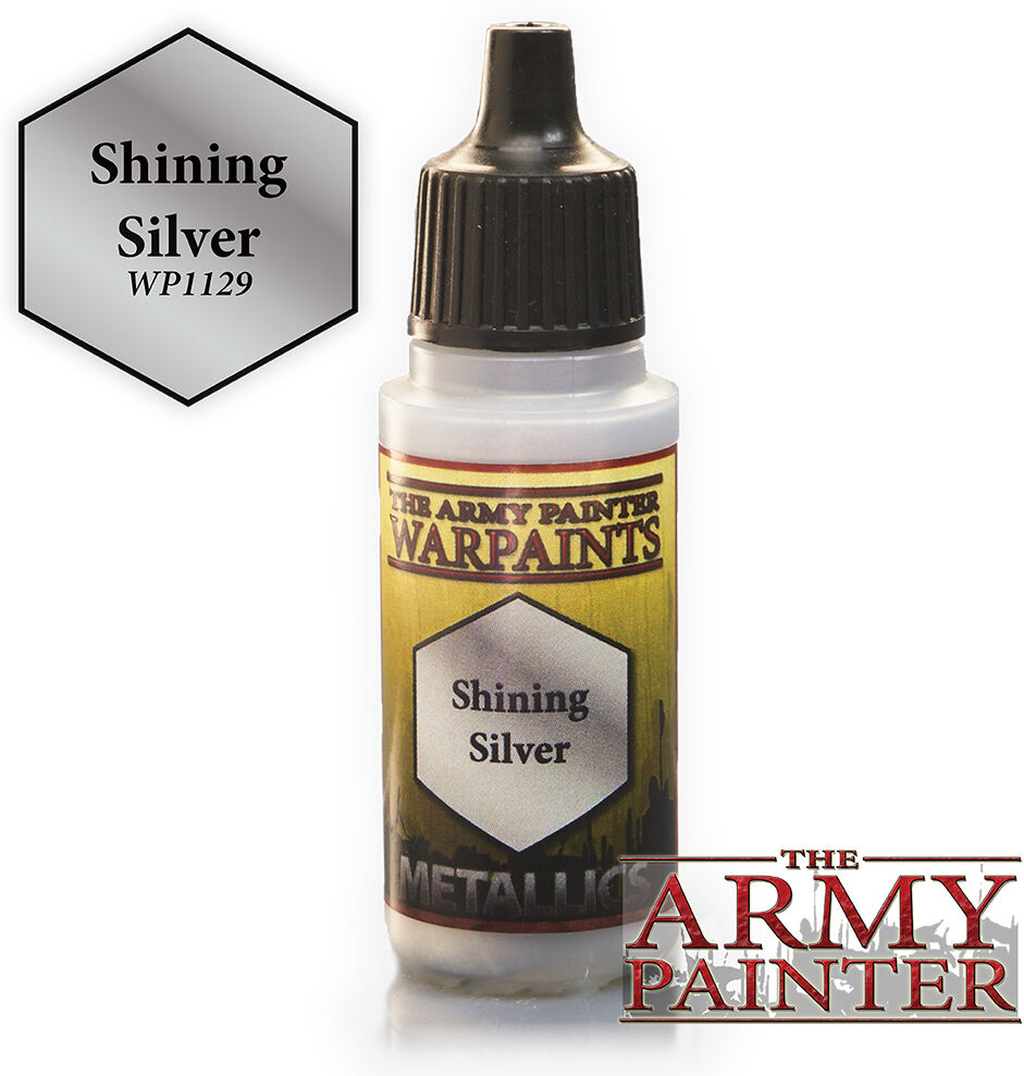 Army Painter Warpaint Shining Silver Også kjent som D&D Silver Dragon