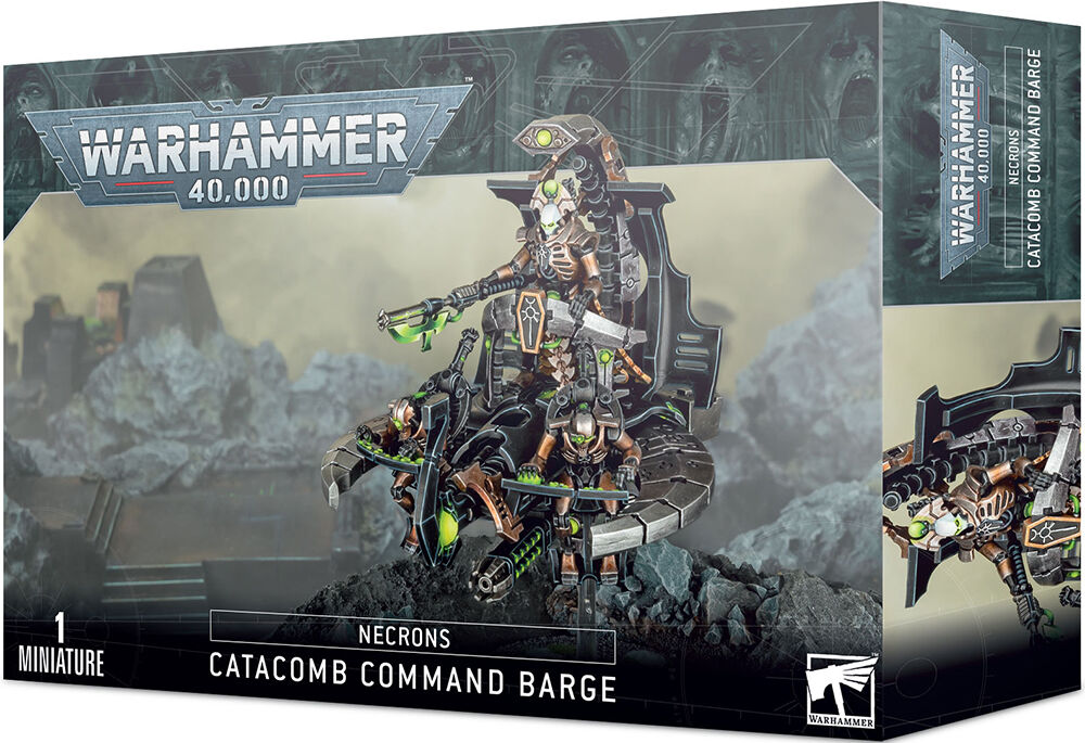 Necrons Catacomb Command Barge Warhammer 40K Annihilation Barge