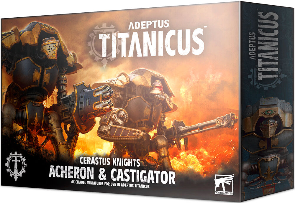Titanicus Cerastus Knights Acheron/Cast Adeptus Titanicus - Castigator