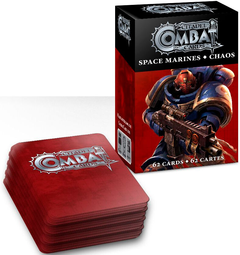 Citadel Combat Cards Space Marines/Chaos Warhammer 40K