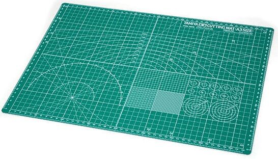 Cutting Mat - A3 Green - 45 x 32cm Tamiya