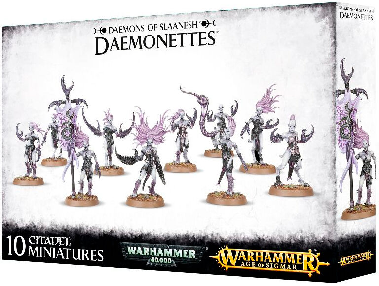 Daemons of Slaanesh Daemonettes Warhammer 40K / Age of Sigmar