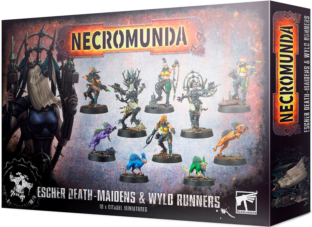 Necromunda Escher Death Maidens/Wyld Run Wyld Runners