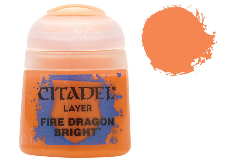 Dragon Citadel Paint Layer Fire Dragon Bright (Også kjent som Fiery Orange)