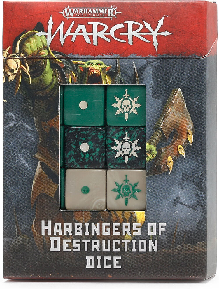 Warcry Dice Harbingers of Destruction Warhammer Age of Sigmar