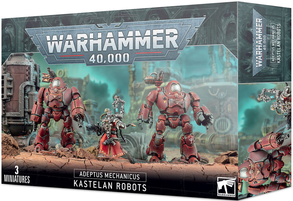 Adeptus Mechanicus Kastelan Robots Warhammer 40K