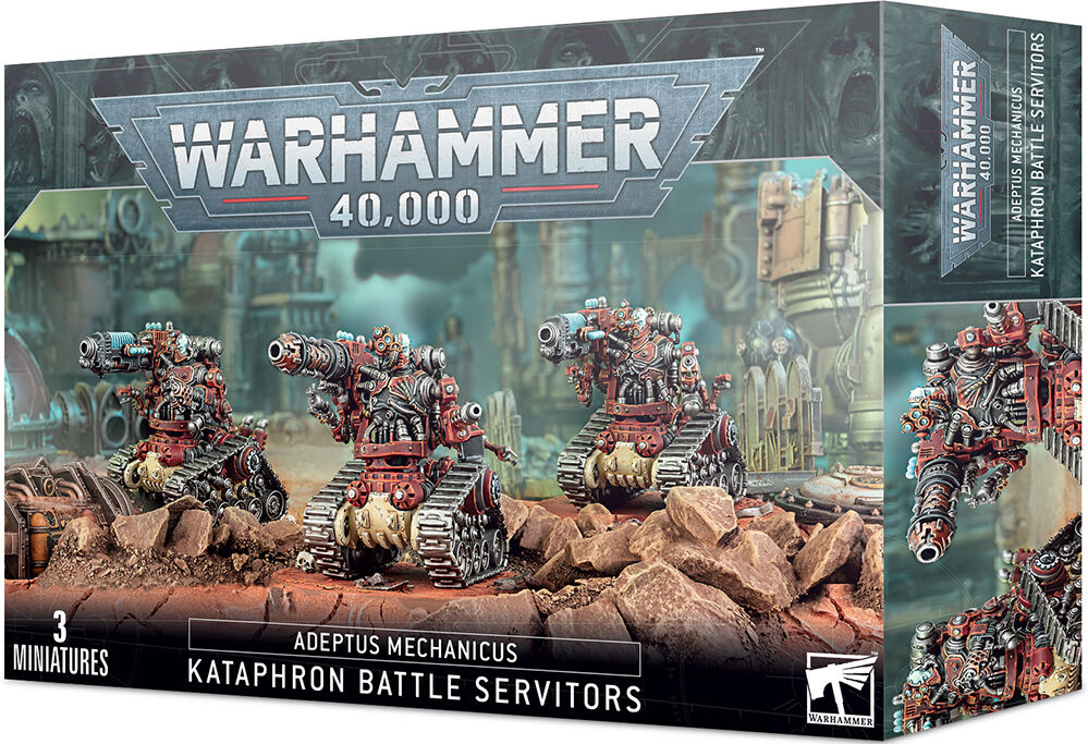 Adeptus Mechanicus Kataphron Servitors Warhammer 40K - Battle Servitors