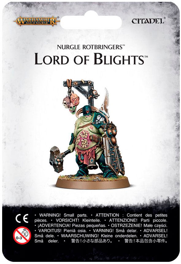 Nurgle Rotbringers Lord of Blights Warhammer Age of Sigmar