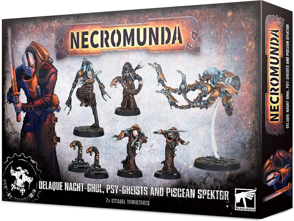 Necromunda Delaque Nacht-Ghul/&Psy-Ghei Nacht-Ghul and Psy-Gheist