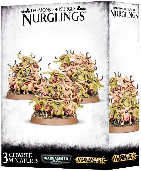 Daemons of Nurgle Nurglings Warhammer 40/Age of Sigmar