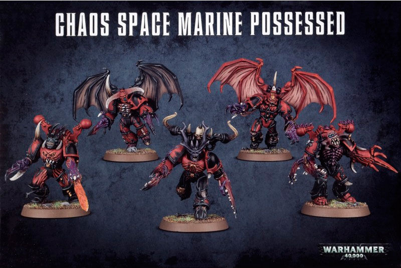 Chaos Space Marines Possessed Warhammer 40K