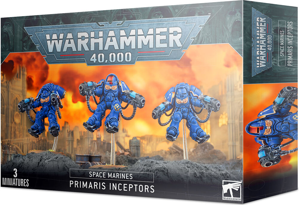 Space Marines Primaris Inceptors Warhammer 40K