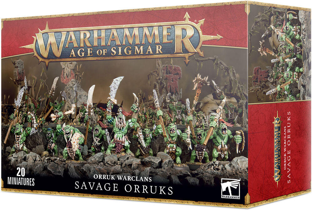 Orruk Warclans Savage Orruks Warhammer Age of Sigmar