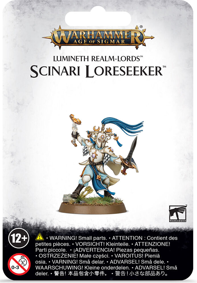 Lumineth Realm Lords Scinari Loreseeker Warhammer Age of Sigmar