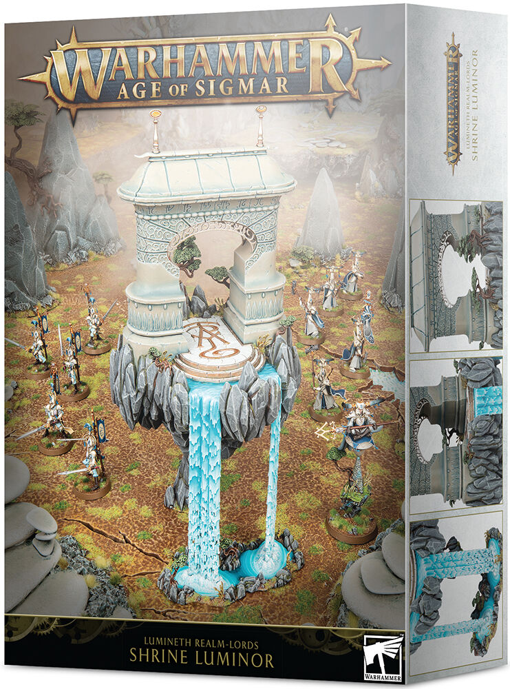 Lumineth Realm Lords Shrine Luminor Warhammer Age of Sigmar