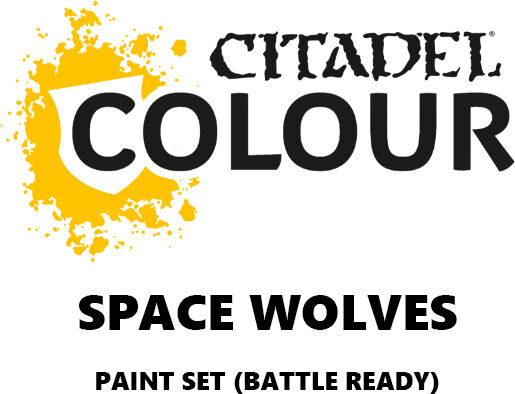 Space Wolves Paint Set Battle Ready Paint Set for din hær