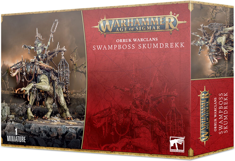 Orruk Warclans Swampboss Skumdrekk Warhammer Age of Sigmar