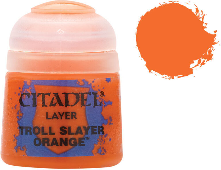 Citadel Paint Layer Troll Slayer Orange