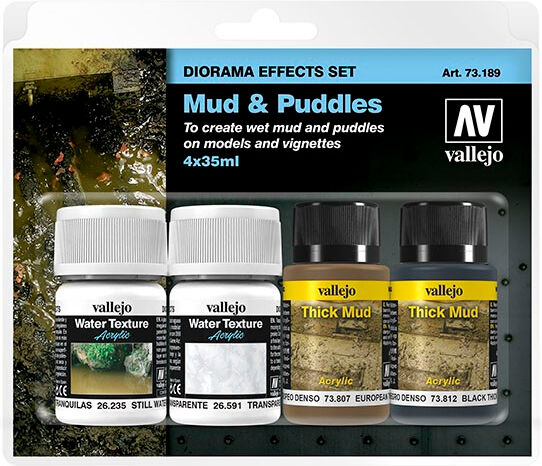 Vallejo Diorama Effects Set Mud/Puddles