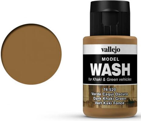 Vallejo Model Wash - Dark Khaki Green 35 ml