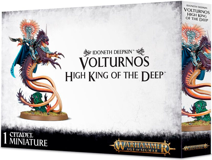 Idoneth Deepkin Volturnos High King of Warhammer Age of Sigmar the Deep