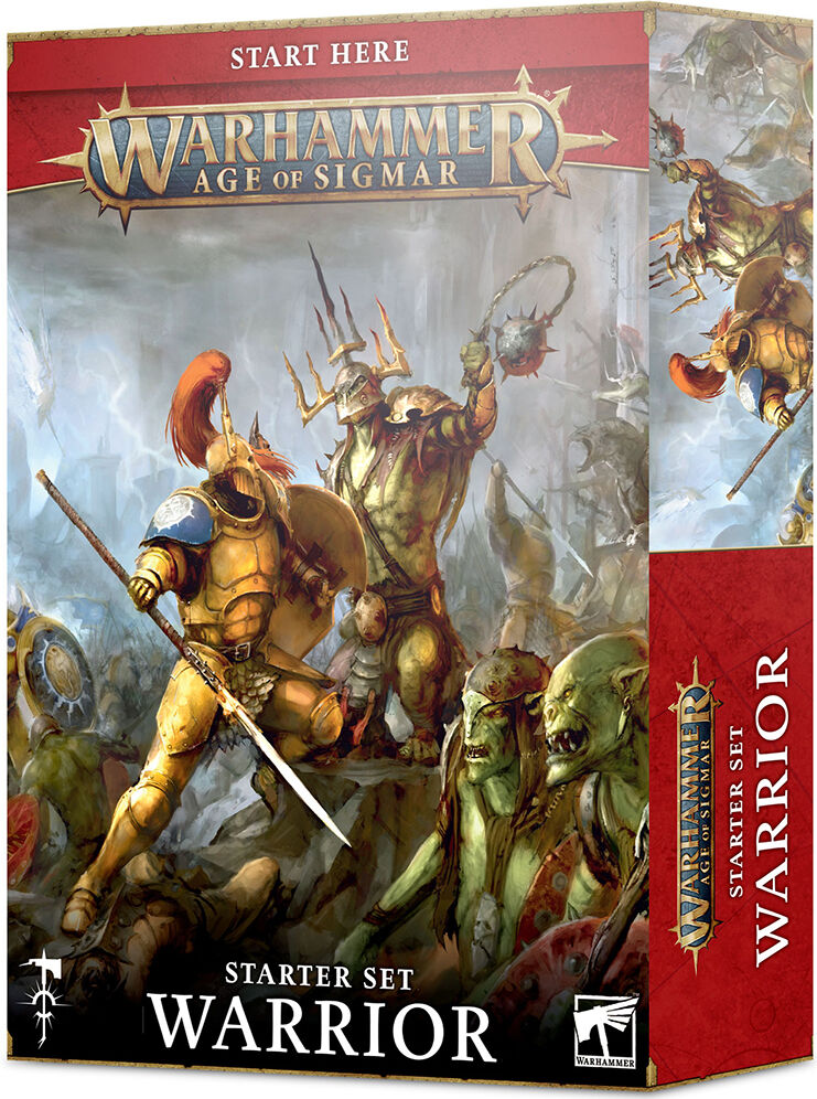 Age of Sigmar Warrior Starter Set Startsett for Warhammer Age of Sigmar