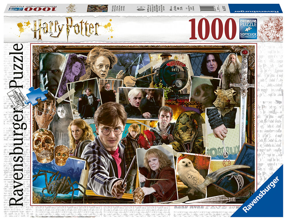 Harry Potter Collage 1000 biter Puslespill - Ravensburger Puzzle