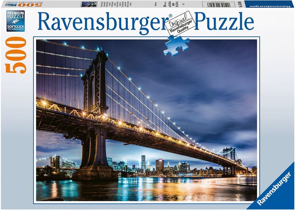 New York Skyline 500 biter Puslespill Ravensburger Puzzle