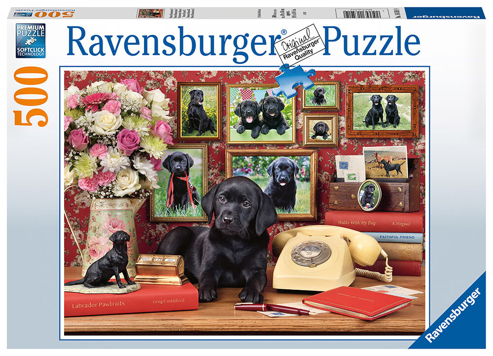 Labradorer 500 biter Puslespill Ravensburger Puzzle