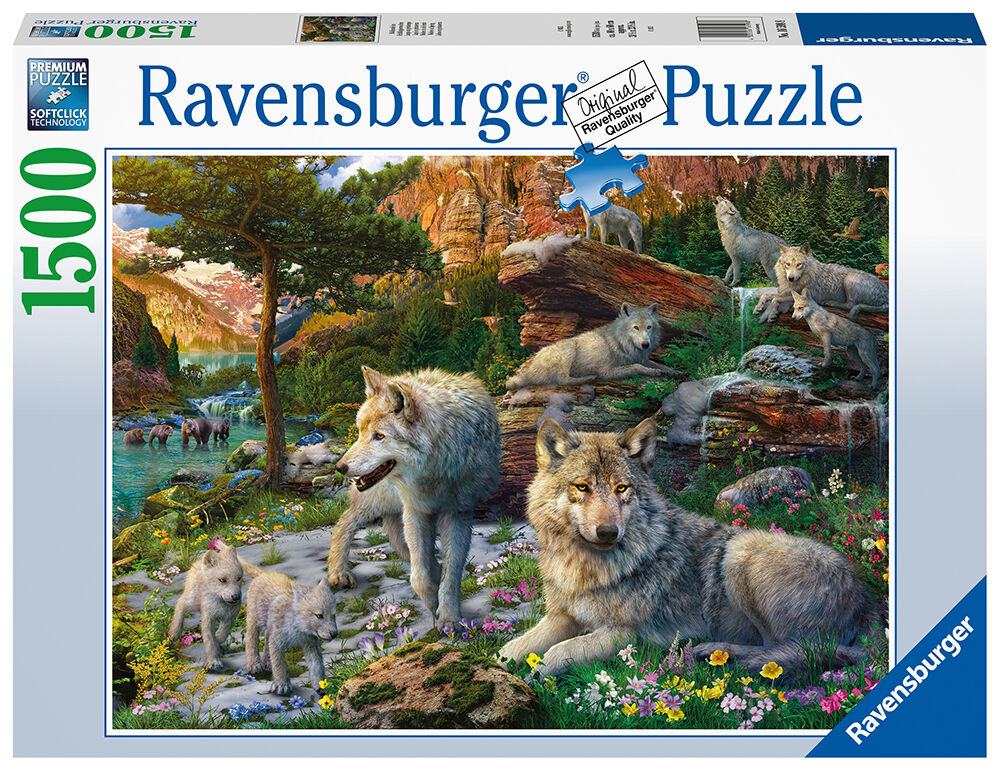Ulver om våren 1500 biter Puslespill Ravensburger Puzzle